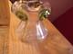 Art Nouveau/ Peacock Stuart & Sons Glass Small Vase, Hand Blown