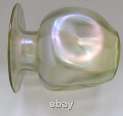 Arts & Crafts / Art Nouveau Loetz Creta Glatt large Dimple vase