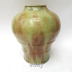 Auguste Delaherche, French studio pottery high fired stoneware large vase, c1903