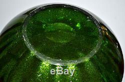 BEAUTIFUL GREAT ART NOUVEAU LOETZ GLASS VASE WITH AVENTURIN DECOR c1904