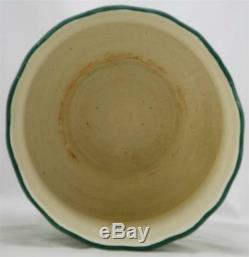 BRUSH McCOY NAVARRE 8.25 x 10 JARDINIERE 1914 L'ART NOUVEAU WOMAN MATTE GREEN