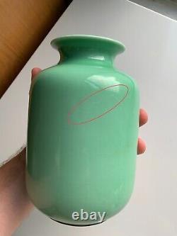 B&G Bing & Grondahl Green Celadon Art Glaze Porcelain Vase GK / 463 1stQ 1915-47