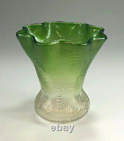 Beautiful Loetz Spiraloptisch aka Fortuna Vase c. 1900 PN II-2791