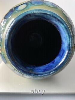 Blue Vine Moorcroft Vase Blue & Green Grape Design Estimated c. 1928-1949