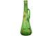C1900 Huge Moser Art Nouveau Bohemian Art Glass Ewer Green With Raised Gold