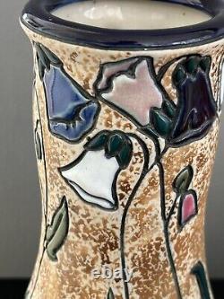 Czech Amphora Art Nouveau Tulip Art Pottery Vase