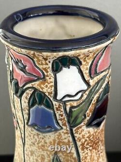 Czech Amphora Art Nouveau Tulip Art Pottery Vase