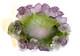 Daum Huge Pate De Verreroses Dish 10 1/2 Inches Diameter