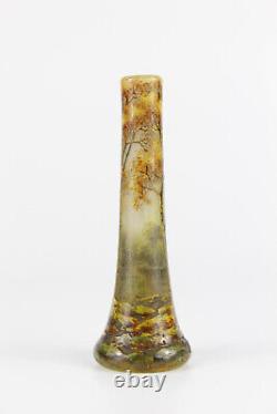 Daum Nancy Original Art Nouveau Glass Art Nouveau Vase