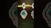Design Green Earrings In Art Nouveau Period Gaonas Jewelry