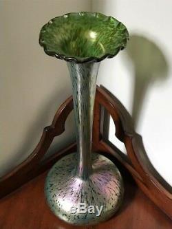 $Drop Candia Papillon Loetz Austria Art Nouveau Phanomen Iridescent Vase