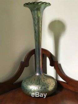 $Drop Candia Papillon Loetz Austria Art Nouveau Phanomen Iridescent Vase