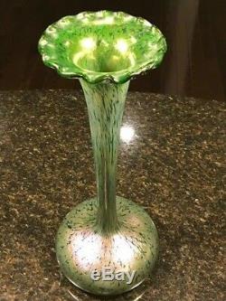 $Drop Candia Papillon Loetz Austria Art Nouveau Phanomen Iridescent Vase
