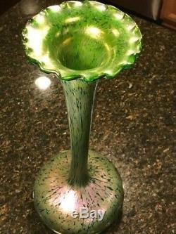 $Drop Candia Papillon Loetz Austria Art Nouveau Phanomen Iridescent Vase