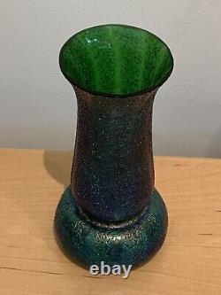 Early 20th Century Hand Blown Iridescent Art Glass Loetz Vase