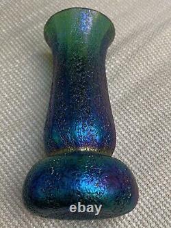 Early 20th Century Hand Blown Iridescent Art Glass Loetz Vase