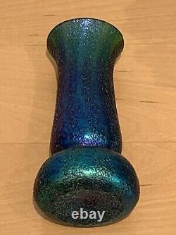 Early 20th Century Hand Blown Iridescent Art Glass Loetz Vase