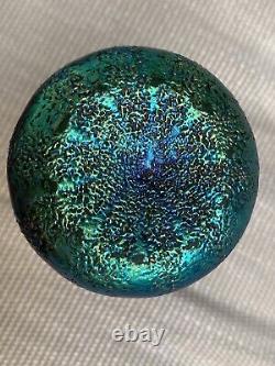 Early 20th Century Hand Blown Iridescent Art Glass Loetz Vase