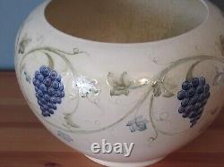 Ex. Rare Antique William Moorcroft Huge'grape Vine' Lustre Jardiniere C. 1900/06