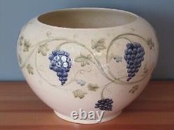 Ex. Rare Antique William Moorcroft Huge'grape Vine' Lustre Jardiniere C. 1900/06