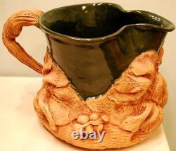 FROG Studio Art Pottery Vase CHARLESTOWNE PORCELANE LEO & KARIN VILLAROMAN Rare