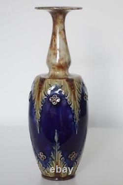 Fine Royal Doulton Lambeth Art Nouveau Vase Bessie Newberry c. 1905