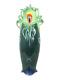 Franz Peacock Large 42cm Porcelain Vase Art Nouveau Style Rare