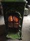 French Art Nouveau Front Loading Woodburning Stove Restored With New Firebox