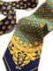 Gianni Versace Vintage'90s Baroque Medusa Head Tie Art Nouveau Italy Green
