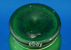 GLASS VASE France end 1800 1900 Art Nouveau Lily Flowers Gallè Daum Legras style