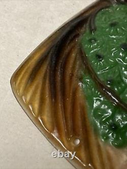 Gabriel Argy Rousseau Pate De Verre Glass Pendant Pine Cone Art Deco Nouveau