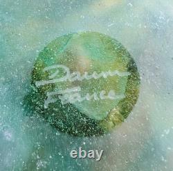 Green Lizard Daum Paperweight Cameo Glass Art Nouveau Glass Paste