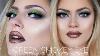 Green Smokey Eye Metallic Lips Nyx Art Throb Avant Pop Palette