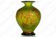 Green Art Nouveau Vase By Saint-louis. Green Art Nouveau Vase By St. Louis