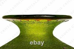 Green art nouveau vase by saint-louis. Green art nouveau vase by st. Louis