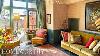 House Tour This Instagram Famous London Home Blends Art Deco Design With Bold Colorful Character