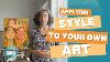 How To Study An Artist Applying Style To Your Own Art Using Gustav Klimt As Our Example