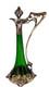Jugendstil / Art Nouveau Wmf Green Crystal Liqueur Jug Withsilver Plate Mount