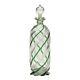 James Powell Art Nouveau Green Trailed Glass Decanter 1900