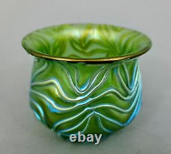 (L0276) Art Nouveau Glass Vase, Johann Lötz Widow, Dekor Formosa Crete, around 1902