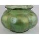 Loetz Antique Art Nouveau Iridescent Rusticana Bulbous Green Vase