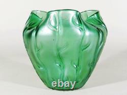 LÖTZ Art Nouveau Neptune Vase ° Glass Vase around 1900 ° Loetz art nouveau glass