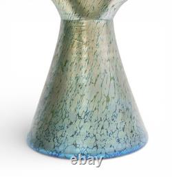 Large Art Nouveau Loetz Tulip vase / Tulpenvase in Creta Papillon, 31cm tall