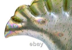 Large Art Nouveau Loetz Tulip vase / Tulpenvase in Creta Papillon, 31cm tall