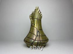 Large Art Nouveau iridescent Pallme- Konig,'Patras' Vase c. 1890
