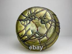 Large Art Nouveau iridescent Pallme- Konig,'Patras' Vase c. 1890
