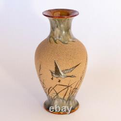 Large Doulton Lambeth Florence Barlow Vase