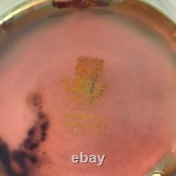 Large Iridescent Green Art Nouveau Vase Zsolnay Pécs Manufacture, 1900s