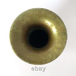 Large Iridescent Green Art Nouveau Vase Zsolnay Pécs Manufacture, 1900s