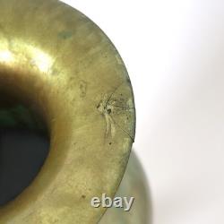 Large Iridescent Green Art Nouveau Vase Zsolnay Pécs Manufacture, 1900s